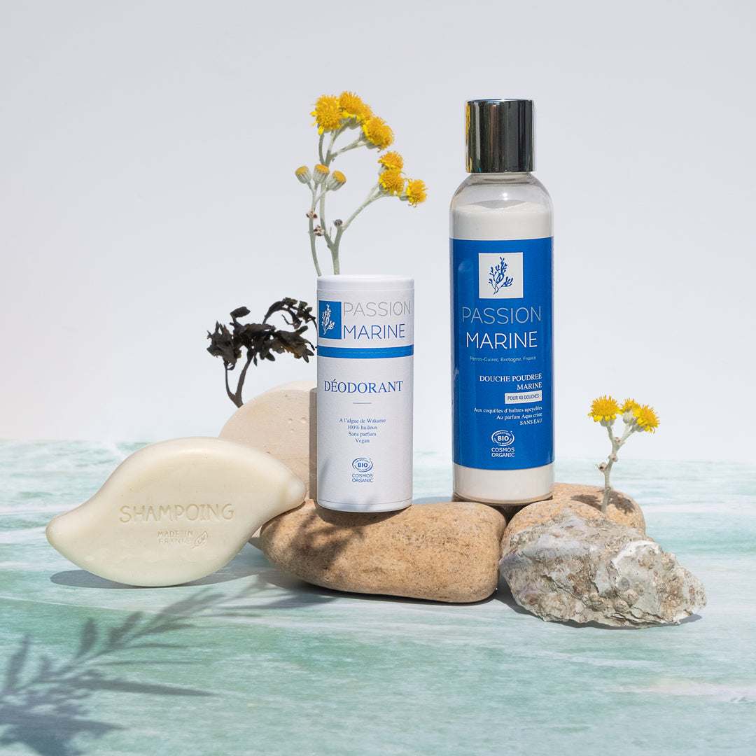 Douche poudrée marine - 60 g