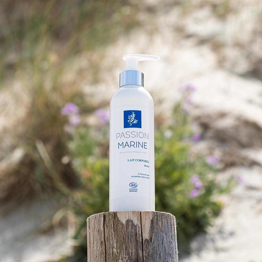 Lait corporel marin au parfum aquacriste