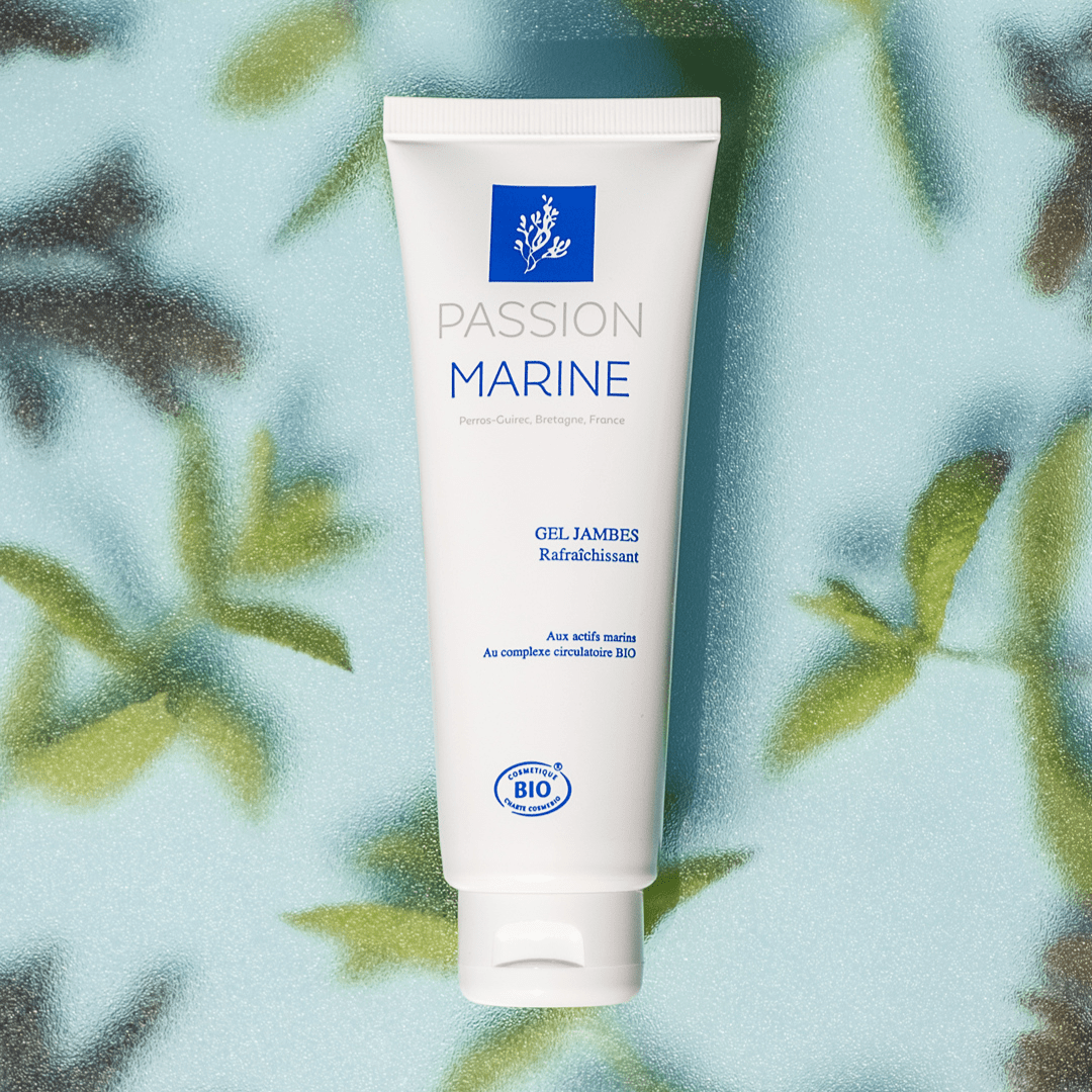 Gel jambes rafraichissant aux actifs marins et au complexe circulatoire