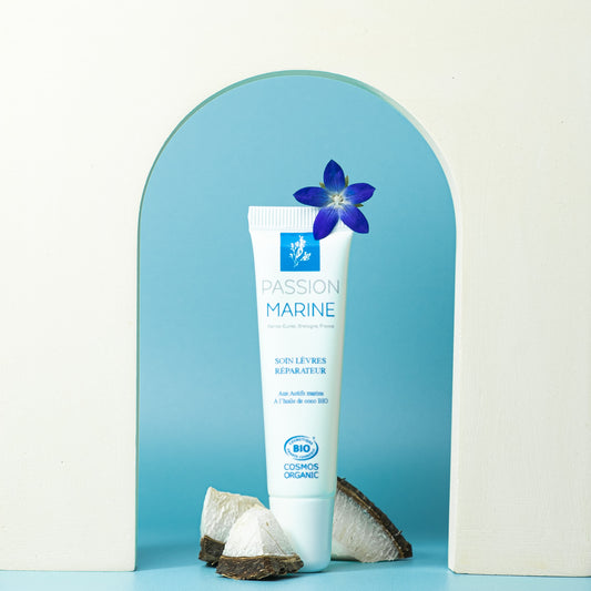 Repairing lip care with marine active ingredients
                  class=