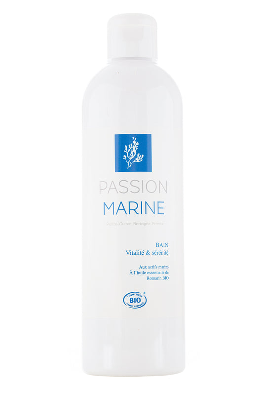 Bain vitalité et sérénité à l'huile essentielle de romarin bio - 500mL
                  class=