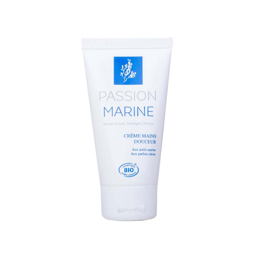 Crème mains aux actifs marins et au parfum citron