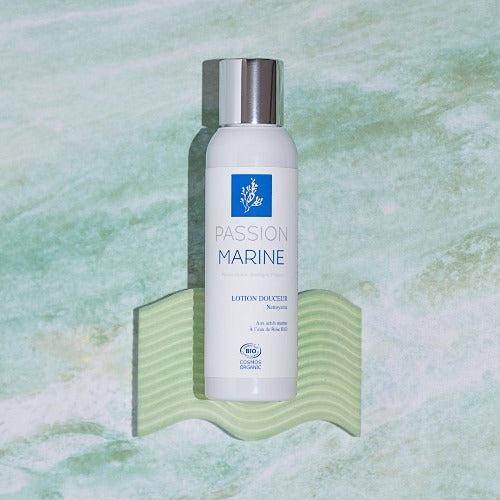 Lotion douceur nettoyante aux actifs marins et à l'eau de rose - 125mL