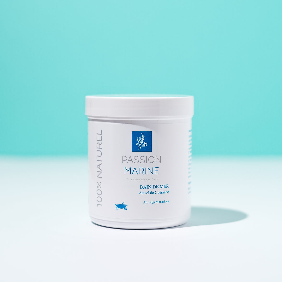 Bain de mer au sel de Guérande et aux algues marines - 200g
