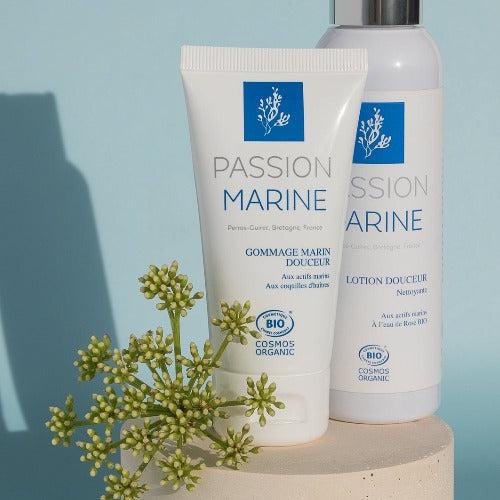 Lotion douceur nettoyante aux actifs marins et à l'eau de rose - 125mL