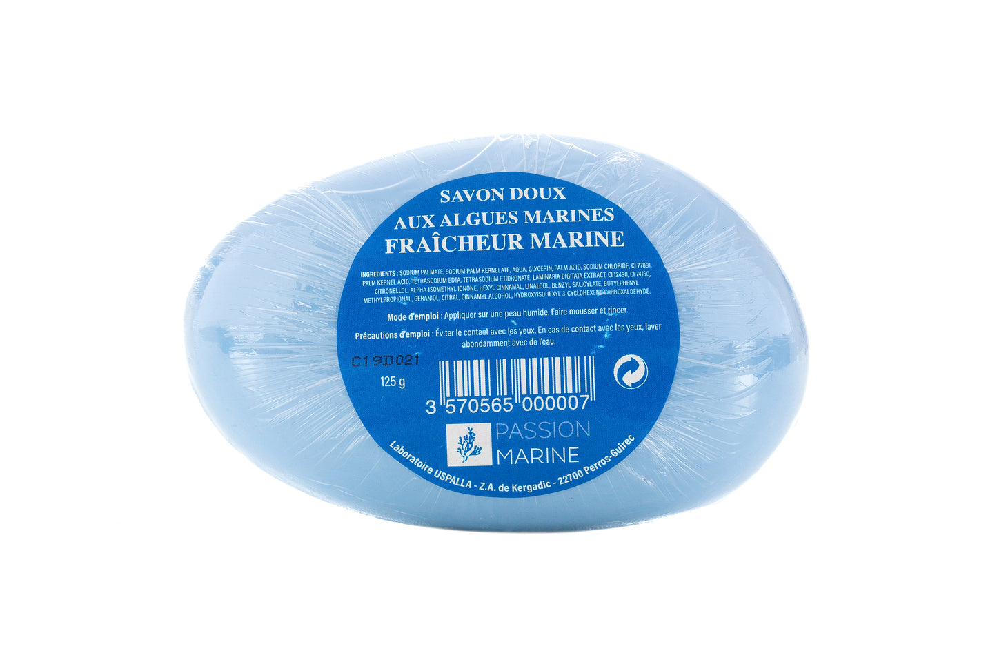 Savon doux aux algues fraicheur marine