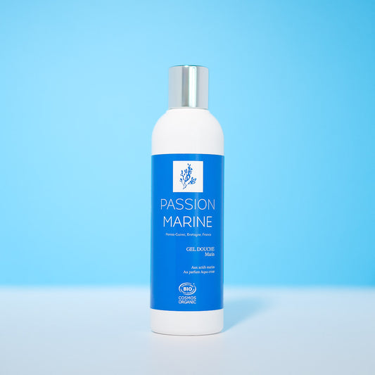 Gel douche marin au parfum aqua criste