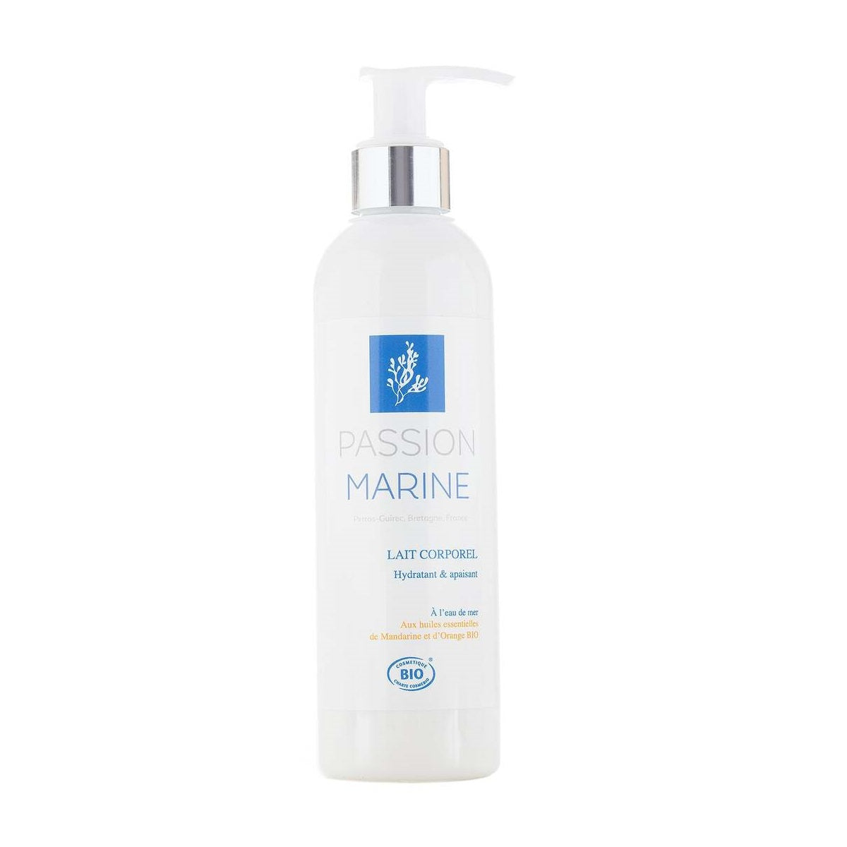 Lait corporel Hydratant & Apaisant à l'eau de mer et aux huiles essentielles d'agrumes BIO
