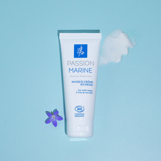 Youth cream mask with rose water - 75mL
