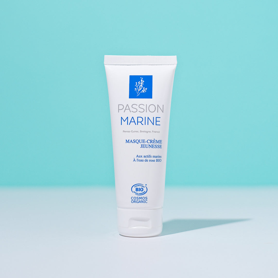 Youth cream mask with rose water - 75mL