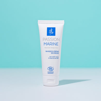 Youth cream mask with rose water - 75mL