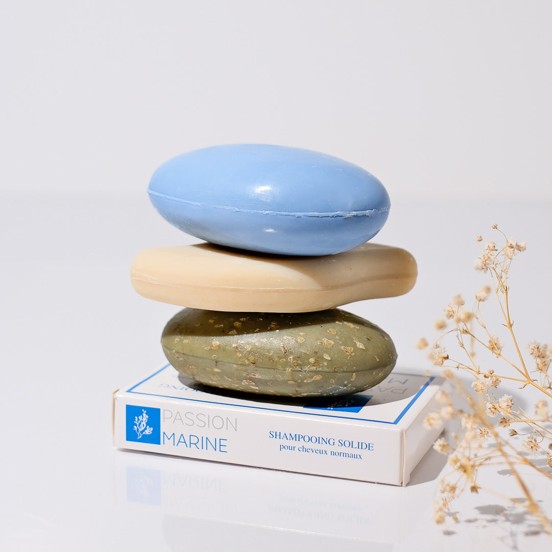 Exfoliating soap with seaweed and green clay - 100g